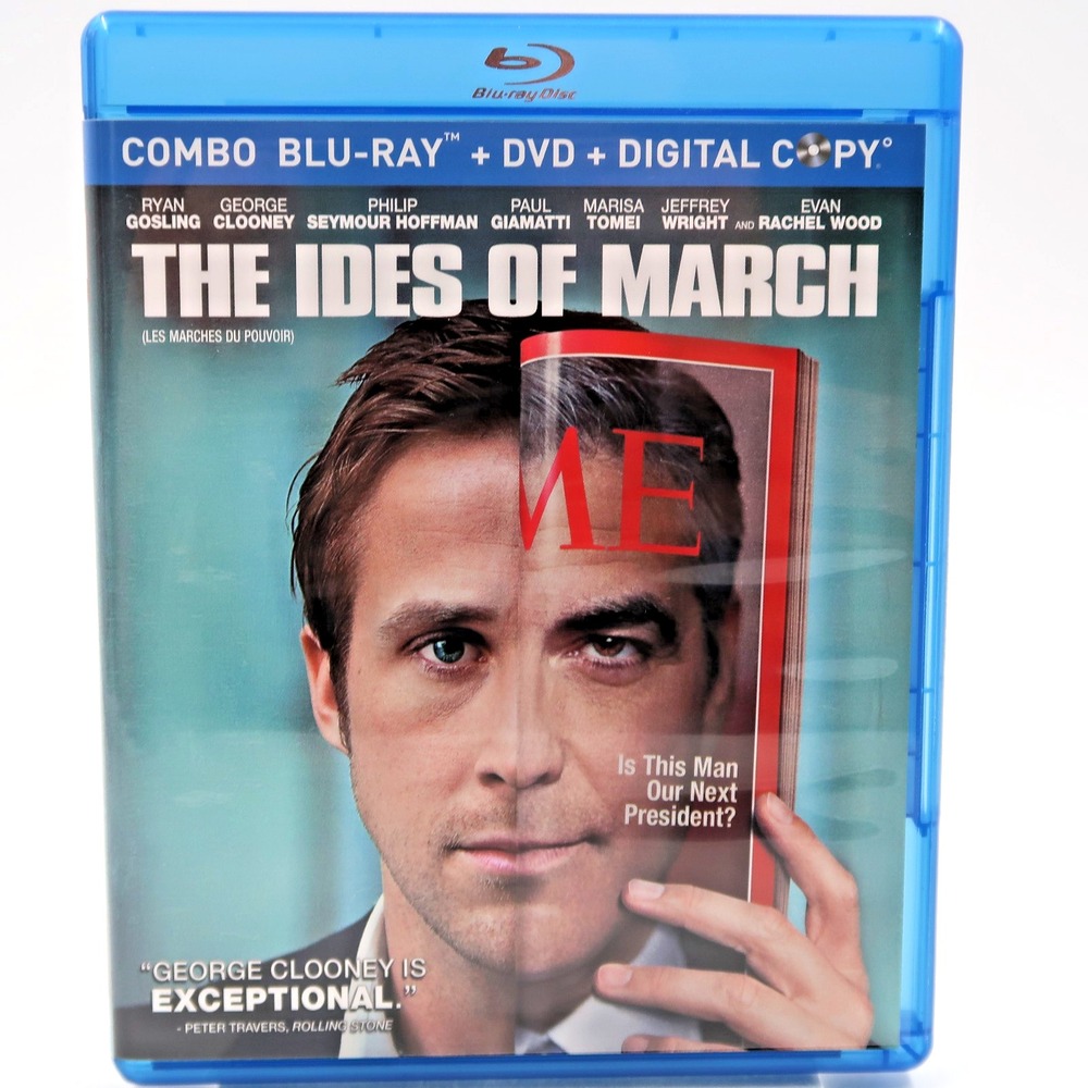 The Ides of March Blu-ray DVD 2011 George Clooney Ryan Gosling Drama Movie
